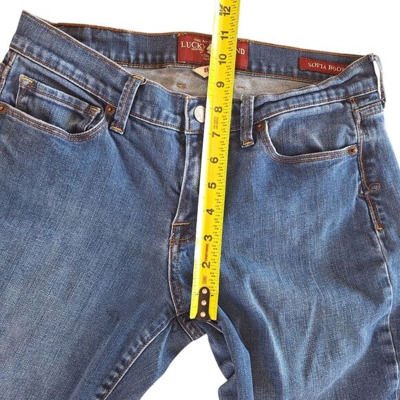 Lucky Brand Jeans Sofia Boot Regular 8/29 Mid Rise Curvy Fit Bootcut 30" inseam - Picture 10 of 16